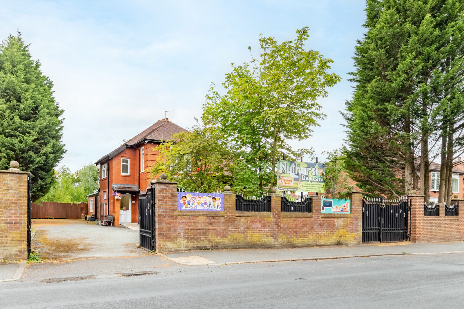 Nuthurst Day Care seen from Nuthurst Road